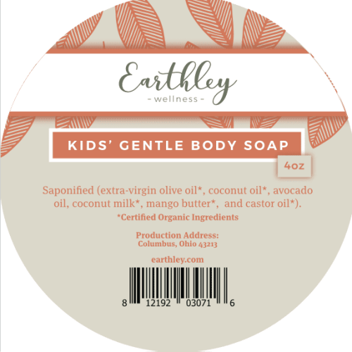 Kids' Fun-Shaped Gentle Body Soap - For Gently Cleansing and Fun in the Tub