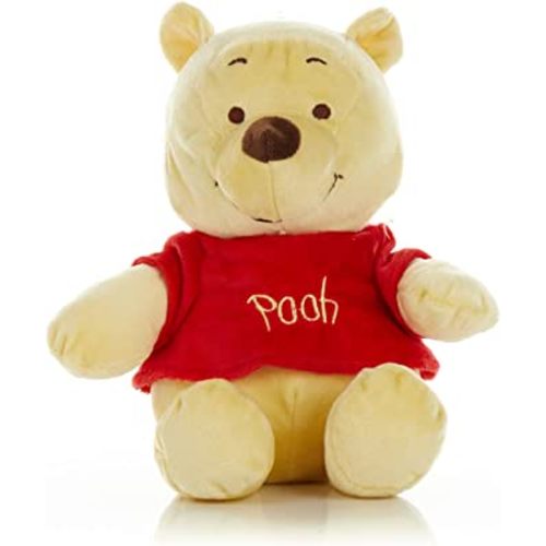 KIDS PREFERRED Disney Baby Winnie the Pooh and Friends Stuffed Animal with Jingle and Crinkle, Pooh 9”, Standard Safe for All Ages