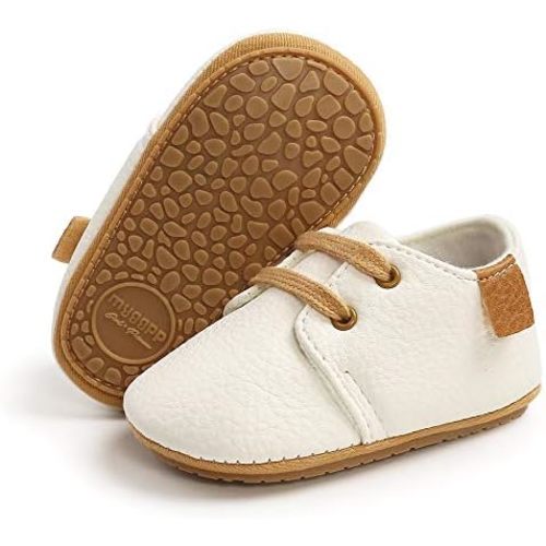 Timatego Infant Baby Boys Girls Snow Boots Non Slip Soft Sole Toddler First Walker Crib Warm Winter Shoes 0-18 Months