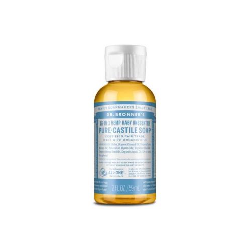 Dr. Bronner's Castile Soap - Unscented - 2 Fl Oz