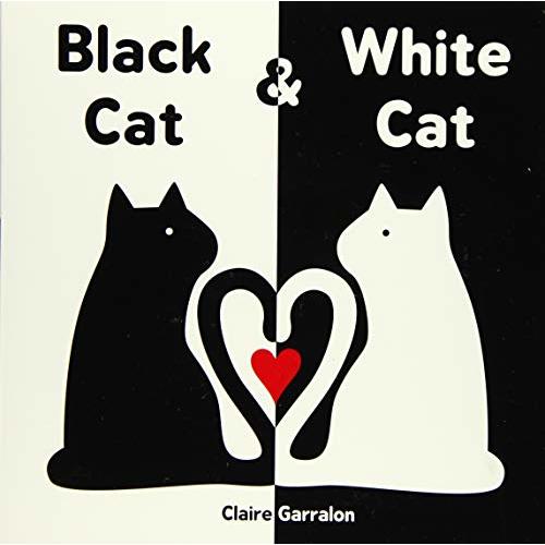 Black Cat & White Cat: A High Contrast Sensory Board Book About Opposites For Newborns and Babies