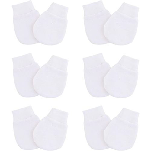 Baby Mittens No Scratch Mittens Infant Soft Gloves Mittens for 0-6 Months Boys Girls