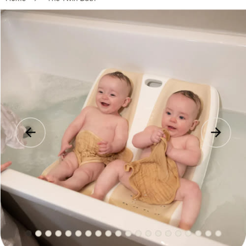 Twin Bath: Safe and Convenient Bathing Solution for Twins – bumble beez