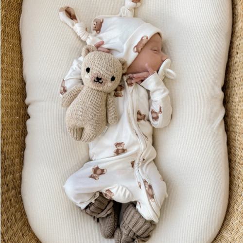 Zip Romper | Teddies (NO FRILL) – Little and Fern