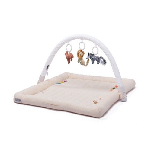 DockATot Minimat Baby Playmat, Color: Sand Chambray
