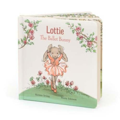 Jellycat Inc JI BK4LOTBB Lottie The Ballet Bunny Book – Piper Lillies Gift Shoppe