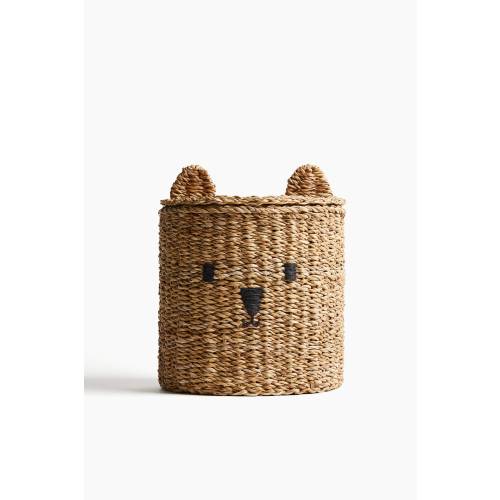 STORAGE BASKET WITH LID