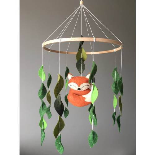Woodland Fox Baby Mobile
