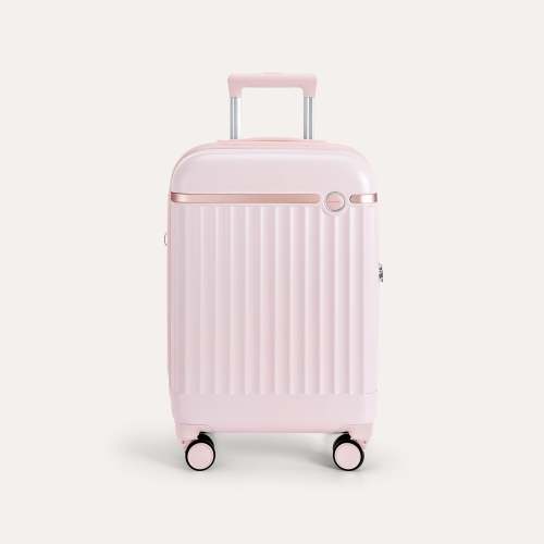 Baby Pink Carry On Luggage