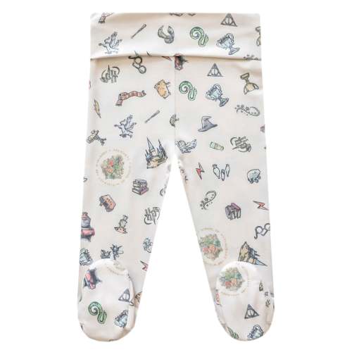 Footed Baby Pants - Wizardry