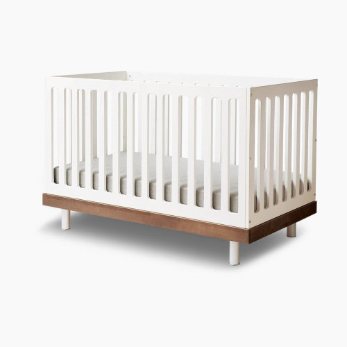 Oeuf Classic Crib - White/Walnut