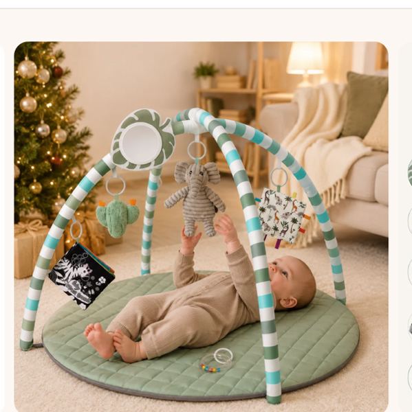 Little Teekie Leaf Shape Baby Play Gym Activity Mat – Little Teekies