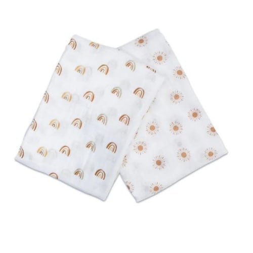 Cotton Swaddles - 2 Pack