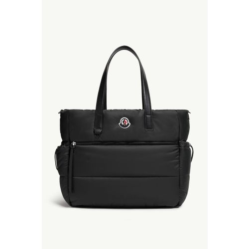 Black Logo Diaper Bag - Accessories for Children | Moncler US