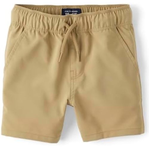 The Children's Place Baby Boys' and Toddler Uniform Quick Dry Jogger Shorts