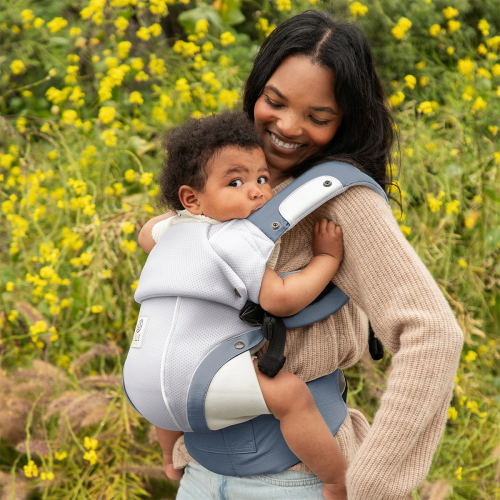 COMPLETE Baby Carrier | All-Weather | White & Black – LÍLLÉbaby