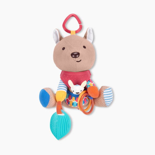 Skip Hop Bandana Buddies Kangaroo Stroller Toy - Kangaroo