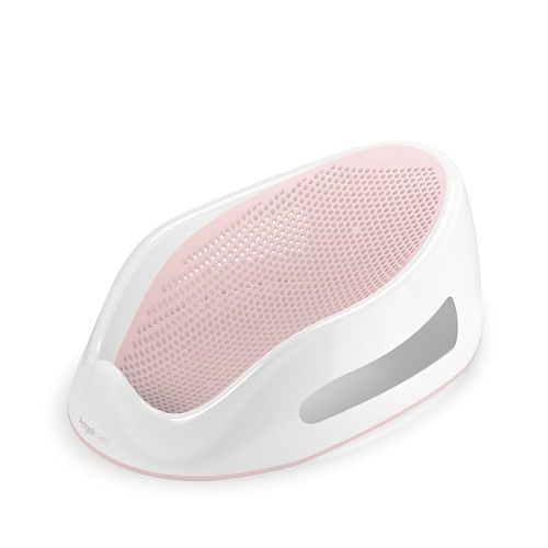 Angelcare Baby Bath Support (Pink) | Ideal for Babies Less than 6 Months Old - 1 Count (Pack of 1)