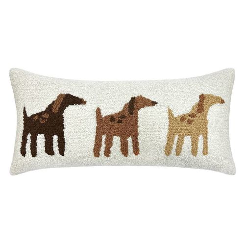 Sonoma Goods For Life® Latch Hook Pet Dog Parade Throw Pillow
