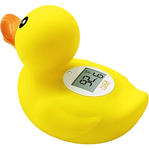 b&h Duck Baby Bath Thermometer, Toddlers Bath Temperature Thermometer Safety Floating Toy, Bathtub Thermometer, at Fahrenheit and Celsius Degree