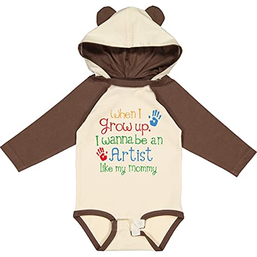 inktastic Artist Like Mommy Long Sleeve Creeper