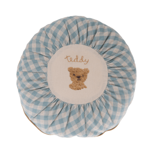 Cushion, Small - Checked Teddy