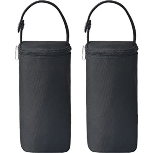 Insulated Baby Bottle Bags (2 Pack) - Travel Carrier, Holder, Tote, Portable Breastmilk Storage