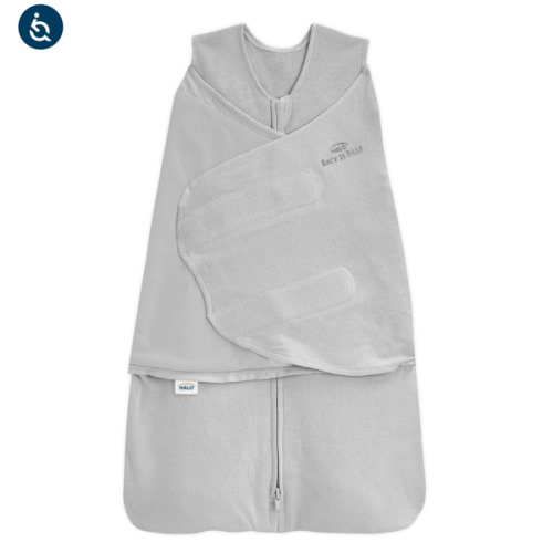 Organic Cotton Swaddle Gray