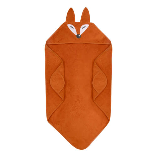 Pentik Hooded Orange Fox Towel