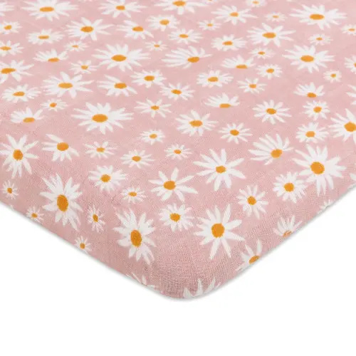 Babyletto All-Stages Bassinet Sheet - Daisy