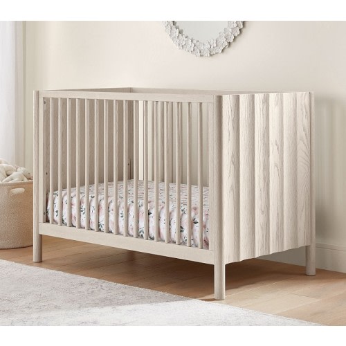 Scalloped Convertible Crib