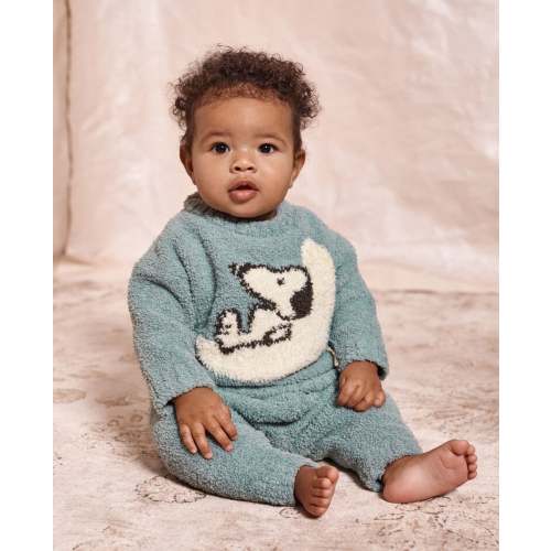 Baby Peanuts Marshmallow Sweater & Pants Set | Hanna Andersson