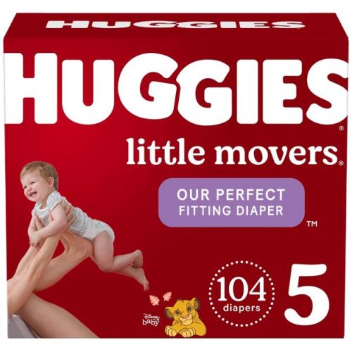 Huggies Little Movers Baby Disposable Diapers - (Select Size and Count)