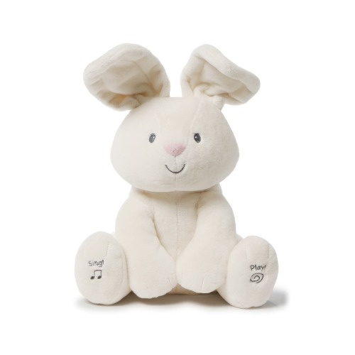 Gund Flora Musical Stuffed Animal, Cream
