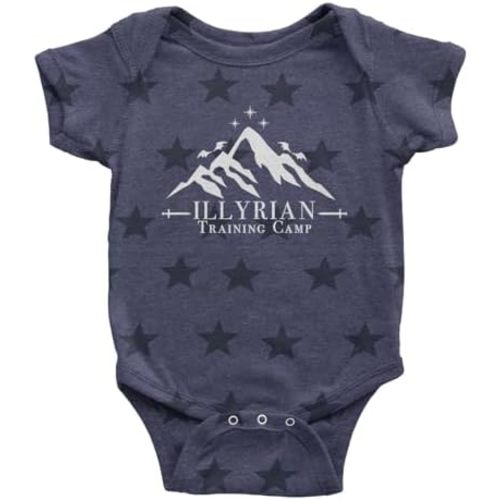 Illyrian Training Camp Night Court Infant One-Piece Bodysuit, Soft Cotton