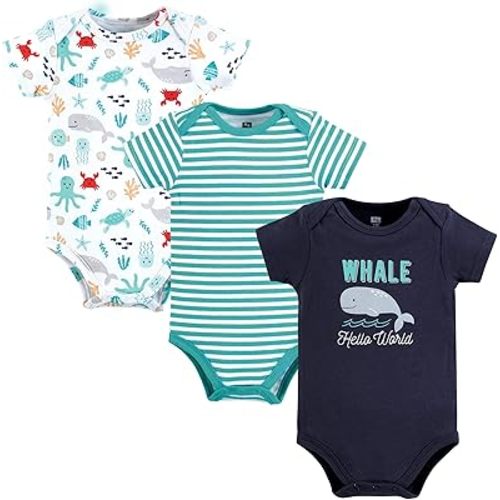 Hudson Baby Baby Cotton Bodysuits