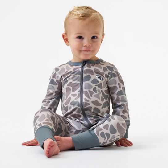 Baby Zip Up - Classic Deer Camo – BURLEBO