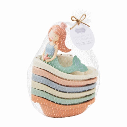 Mermaid Stacking Boat Set | Mud Pie