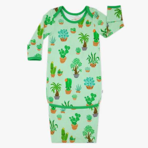 Succulent Love Infant Gown – Little Sleepies