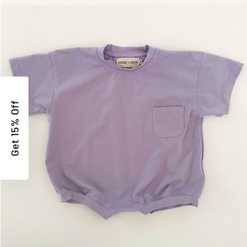 Cory Pocket in Pink | Baby and Toddler | size 0-6mo | WinnieandCrew.com