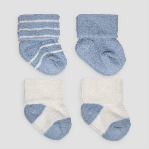 Carter's Just One You® Baby Boys' 4pk Chenille Socks - Blue