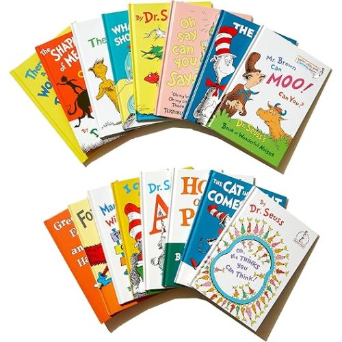 Dr. Seuss's Ultimate Beginning Reader Boxed Set Collection: Includes 16 Beginner Books and Bright & Early Books Hardcover – Picture Book, September 6, 2022