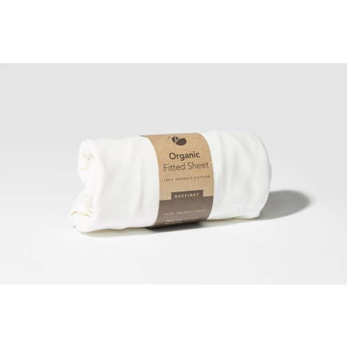 Lotus Bassinet Organic Cotton Fitted Sheet