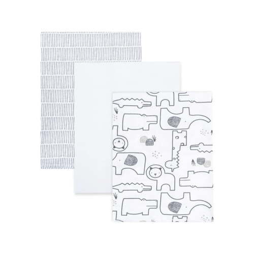 Little Star Cotton Burp Cloth, 3pk Unisex