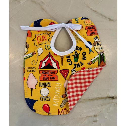 Minnesota State Fair bib in yellow
