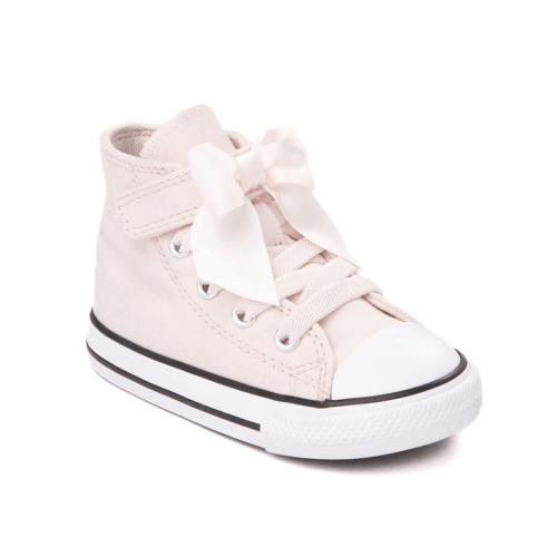 Converse Chuck Taylor All Star 1V Hi Sneaker - Baby / Toddler - Pink Swan | Journeys