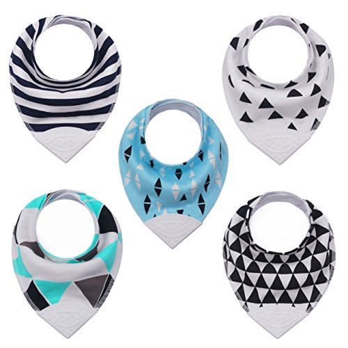Giftty Baby Teething Bibs Set