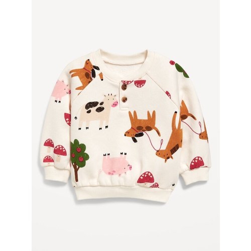 Printed Crew-Neck Sweatshirt for Baby | Old Navy