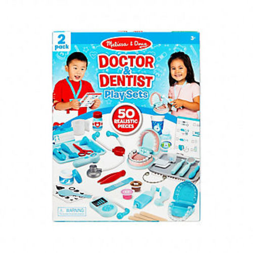 Melissa & Doug Doctor and Dentist Play Sets
