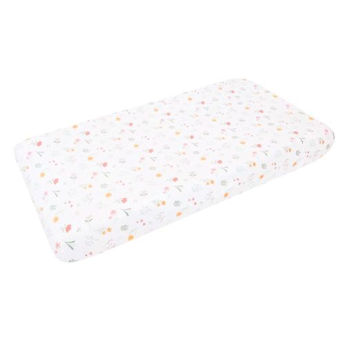 Copper Pearl Premium Knit Changing Pad Cover : Soft, Stylish, and Universal Fit for All Standard Diaper Changing Pads, Trendy Design Changing Pad Covers, Mabel